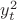 $\[y_t^2\]$