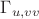 $\Gamma_{u,vv}$