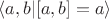 $\langle a,b | [a,b]=a \rangle$