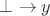 $\bot \rightarrow y$
