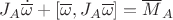 $J_A\dot{\overline\omega}+[\overline\omega,J_A\overline \omega]=\overline M_A$