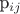 p_{ij}