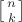 $\left[n\atop k\right]$