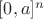 $[0,a]^n$