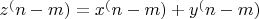 $z^(n-m) = x^(n-m) + y^(n-m)$