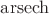 $\operatorname{arsech}$
