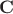 $\bold{C}$