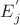 $E_{j}^{'}$