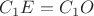 $C_1E=C_1O$