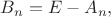 $B_n=E-A_n{,}$ $B_n=E-A_n{,}$