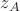 $z_A$ $z_A$