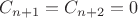$C_{n+1}=C_{n+2}=0$ $C_{n+1}=C_{n+2}=0$