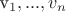v_1, ..., v_n