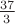 $\frac{37}{3}$