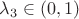 $\lambda_3\in(0,1)$