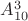 $A_{10}^3$