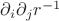 $\partial_i \partial_j r^{-1}$