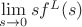 $\lim\limits_{s\to0}sf^L(s)$