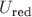 $U_{\text{red}}$