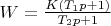 $W=\frac{K(T_1p+1)}{T_2p+1}$