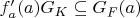 $f_a'(a) G_K \subseteq G_F(a)$