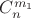 $C_n^{m_1}$