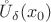 $\mathring U_{\delta}(x_0)$