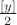 $\frac{[y]}{2}$