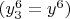 $ (y^6_3=y^6)$