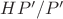 $HP'/P'$