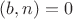 $(b, n) = 0$