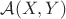 $\mathcal{A}(X,Y)$