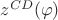 $z^{CD}(\varphi)$