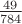 $\frac{49}{784}$ $\frac{49}{784}$