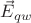 $\vec{E}_{qw}$ $\vec{E}_{qw}$