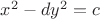 $x^2 - dy^2 = c$