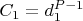 $C_1 = d_1^{P-1}$