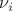 \nu_i