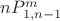 $nP_{1,n-1}^m$