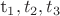 {t}_{1},{t}_{2},{t}_{3}