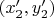 $(x'_2,y'_2)$