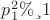 $p_1^2&ge;1$