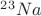 ${^{23}}Na$