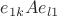 $e_{1k} A e_{l1}$