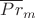 $\overline{Pr}_{m}$