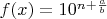 $f(x)=10^{n+\frac{a}{b}}$