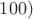 $100)$