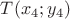 $T(x_4;y_4)$