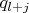 $q_{l+j}$