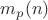$m_p(n)$